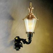 Buitenwandlamp Hoorn, fitting boven, groen