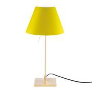Luceplan Costanzina tafellamp messing geel