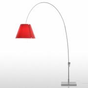 Luceplan Lady Costanza vloerlamp D13E D, alu/rood