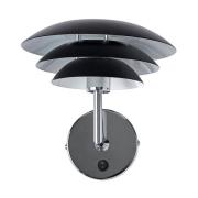 Dyberg Larsen DL20 wandlamp metaal 20cm zwart