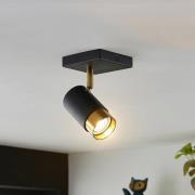 Arcchio Evaro spot, gouden ring voor, 1-lamp