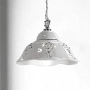Hanglamp Guiliano met keramiek lampenkap, 20,5 cm