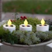 Ledlamp op zonne-energie Saul, set van 3