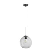 DYBERG LARSEN Loop hanglamp 25 cm rook/zwart