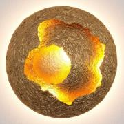 Dimbare LED plafondlamp Nido di Vespe