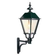 Buitenwandlamp Bergen, zwart, hoogte 80 cm, metaal, IP44