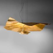 Knikerboker Crash LED hanglamp goud