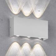 LED buitenwandlamp Nairobi, zilver