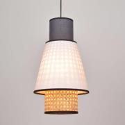 MARKET SET Singapore XS hanglamp wit/antraciet