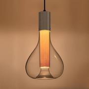 LZF Eris LED hanglamp glas aluminium/beuken