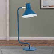 Bureaulamp Viktoria kop instelbaar blauw