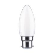 Paulmann LED kaarslamp B22d 4,7W 4.000K opaal