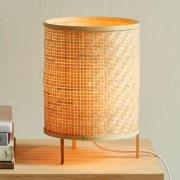 Tafellamp Trinidad van natuurlijk bamboe