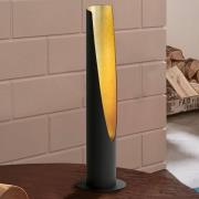 LED-tafellamp Barbotto in zwart/goud