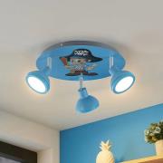 Lindby Roxas kinderkamer plafondlamp, piraat