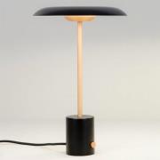 LED tafellamp Hoshi met dimmer, zwart-koper