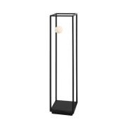 Karman Abachina LED vloerlamp 1-lamp 103cm zwart