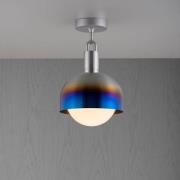 Buster + Punch Forked stalen plafond burnt/opal Ø25cm