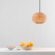 Haka hanglamp met rotan kap, Ø 25 cm