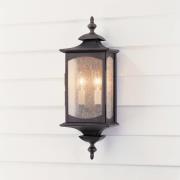 Buitenwandlamp Market Square 2, brons