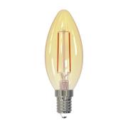 Müller licht LED kaars E14 2,2W 820 filament goud