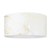 Bucamaranga plafondlamp wit met bladmotief print