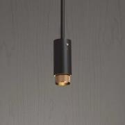 Buster + Punch Exhaust hanglamp grafiet/messing
