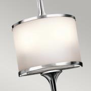 LED wandlamp Mona IP44 55,9cm gepolijst chroom