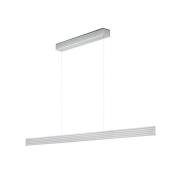 LED hanglamp Fara, Up/Down, lengte 152cm nikkel