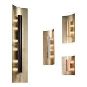 Wandlamp Aura Gold Kap zilver, hoogte 100cm