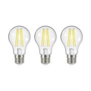 LED filament E27 5W 1060 lumen helder 3 per set