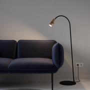 Neo! Floor LED vloerlamp dimbaar koper/zwart