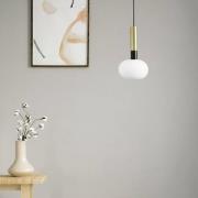 Hanglamp Mose, 1-lamp, hoogte 25 cm, goud