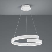 LED hanglamp Parma met Switch-dimmer, wit