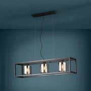 EGLO Brisling hanglamp, 3-lamps, zwart