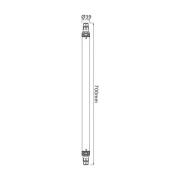 LED vochtbestendige lamp Tri Proof Slim, lengte 70 cm