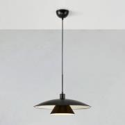 Hanglamp Millinge zwart, metaal, Ø 50 cm