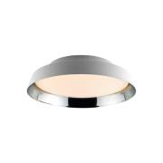 LED plafondlamp Boop! Ø54cm wit/blauw-grijs