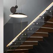Equilibrium LED hanglamp Ø 40cm zwart/nikkel