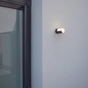 LED buitenwandlamp Cyra, 1-lamp matzwart