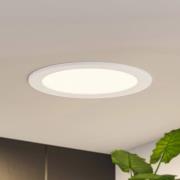Prios LED inbouwlamp Cadance, wit, 22 cm, set van 3, CCT
