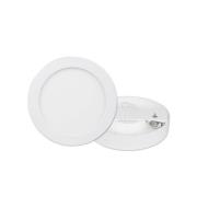 Prios LED plafondlamp Edwina, wit, 23 cm, set van 2