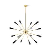 Stilnovo Sputnik LED hanglamp, goud/zwart