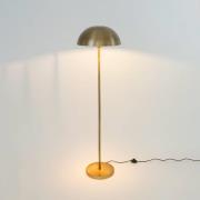 Vloerlamp Fungo, onder stralend, goud