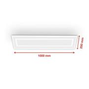 LED paneel Framelight afstandsbediening wit CCT RGB 100x25cm