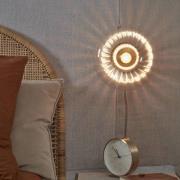 It's about RoMi Brussels wandlamp goud/helder