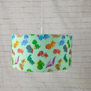 Hanglamp Dinos met stoffen kap