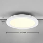 Camillus LED track voor DUOline, wit, Ø 26 cm