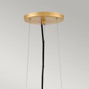 Hanglamp Nula, 1-lamp, mosselwit/goud