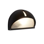 Buitenwandlamp Kentucky met glazen kap, IP44